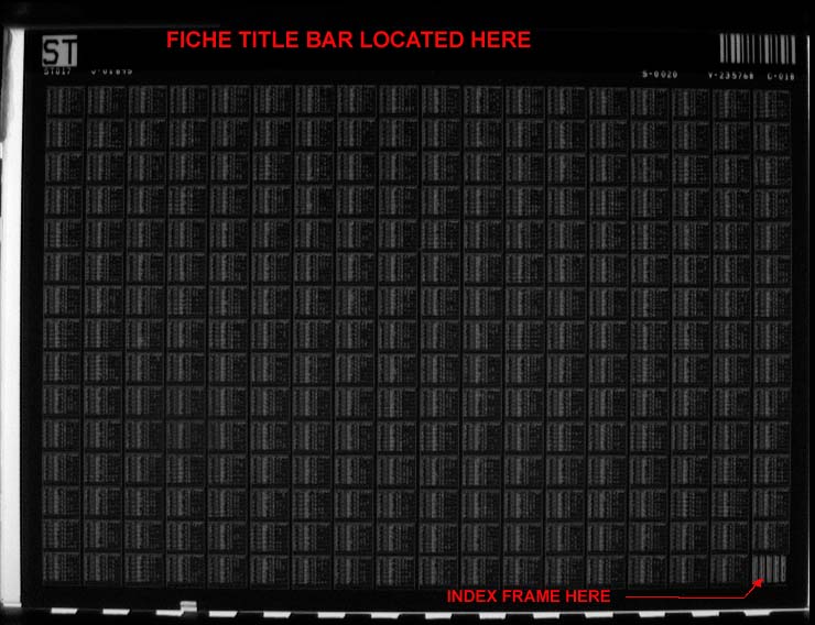 The DS & ME SMA model 105 = 105 mm x 148 mm Microfiche Archive Writer